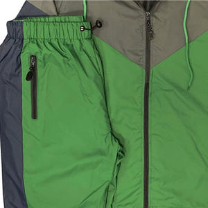 Chaqueta Cortavientos de Nailon Personalizada para Hombre, Impermeable, Transpirable, con Estampado, Traje de Invierno con Cierre, Conjunto Deportivo de 2 Piezas - Product Image 2