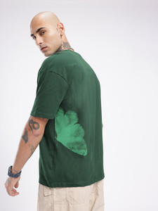 Eternal Printed Green Men's T-Shirt <b>Short</b> <b>Sleeve</b> O-Neck Casual Regular Fit 100% Cotton Jersey Breathable Design - Product Image 3