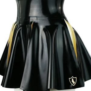 Women PU Satin A-Line Floor-Length Dress Solid Color Shiny Empire Waist Sexy Style All Seasons Wear - Product Image 6