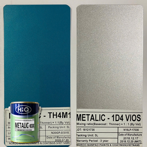 Noroo-Nanpao Metallic Basecoat – automotive refinishing liquid <b>coating</b> for cars, made in Vietnam, suitable for spray or brush ap - Product Image 2