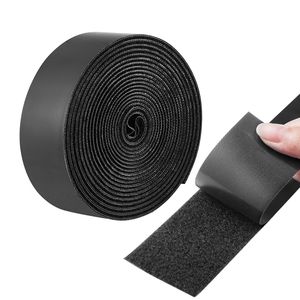 Nastro Adesivo a Doppia Faccia in Nylon Resistente da 4,5 m x 2, Nastro Adesivo con Gancio e Anello da 5 m x 0,29 m, Rotolo Adesivo Resistente - Product Image 1