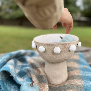 กระดาษสีน้ำตาลอ่อนทำด้วยมือสำหรับตกแต่งห้องนั่งเล่น - Product Image 3