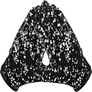 Gants de football américain de haute qualité pour receveur, blancs et rouges, Joker, super adhérents, en latex imperméable, compatibles écran tactile, avec grip personnalisé. - Product Image 3