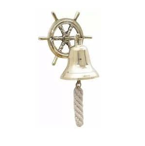 Traditional Nautical Ship <b>Bell</b> <b>Brass</b> Marine <b>Bell</b> For Sailor Decor Maritime Collection Coastal Home Office And Gift Ideas - Product Image 2
