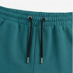 Wholesale Men's Solid High Street Style Cargo Shorts Elastic Waist Polyester/Cotton Fleece Fabric Quick Dry Gym Running Pockets - Product Image 4