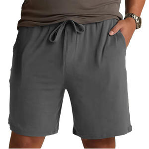 Shorts de sport mi-lourds en mélange de coton et polyester, doux et confortables, coupe athlétique avec matière respirante, pour hommes et femmes - Product Image 1