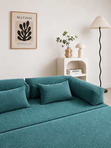Modern Minimalist Tosca <b>Sofa</b> Bed Smart Three <b>Seat</b> Upholstered Padded Arms Soft Loose Back Living Room Bedroom Hotel Villa - Product Image 5