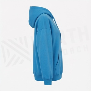 Sudadera con Capucha Cálida de Moda para Mujer, Talla Grande, Holgada, Lisa, Informal, de Primera Calidad, para Invierno - Product Image 3