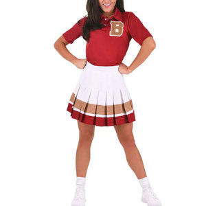 Uniforme de Porristas sin Mangas Econex Sports para Mujer, 100% Poliéster, Bloques de Color, Diseños Personalizados OEM ODM, Gran Venta - Product Image 1