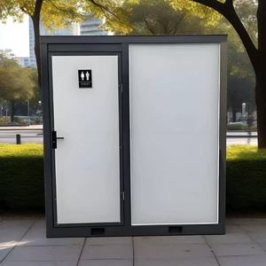 Bagno Prefabbricato in Acciaio Portatile Moderno Ecologico Leggero Sanitario Facile da Installare per Campeggio all'Aperto - Product Image 6