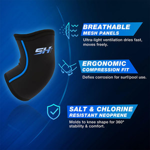 Manchons de protection coudes personnalisés à marque privée, respirants, anti-UV, légers, pour la musculation - Product Image 4