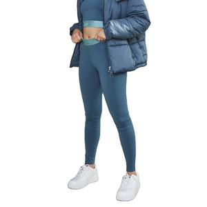 Vente en gros OEM Logo personnalisé femmes taille haute doux pantalon Leggings sans couture Gym course Yoga entraînement élastique sport tricoté mi - Product Image 1