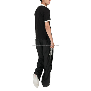 เสื้อโปโลแฟชั่นผู้ชาย ดีไซน์มินิมอล ระบายอากาศได้ดี น้ำหนักเบา สวมใส่สบาย รับทำโลโก้ตามสั่ง ผู้ผลิต OEM ขายส่ง - Product Image 5