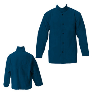 เสื้อแจ็คเก็ตหนังสำหรับงานหนัก ทนทานต่อไฟ ทนความร้อน ป้องกันการเกิดประกายไฟ สำหรับงานเชื่อมโลหะ อุปกรณ์ป้องกันภัยส่วนบุคคล - Product Image 4