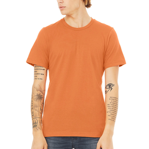 เสื้อยืดผ้าฝ้ายเจอร์ซีย์เนื้อแน่น ระบายอากาศได้ดี สำหรับฤดูร้อน แบบยูนิเซ็กส์ - Product Image 4