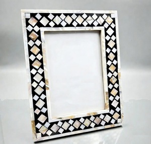 Creative Design MDF Board Photo <b>Frame</b> With Resin Beads Design Handmade Durable Office Home Decor Tabletop Photo <b>Frame</b> - Product Image 5