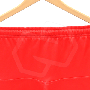 Pantalones Cortos de Rugby Rojos para Hombre con Paneles Laterales Negros y Amarillos, Impresión por Sublimación, Uniforme Deportivo de Poliéster, Directo de Fábrica - Product Image 5