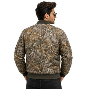 Custom Desert Camo Quilted Bomber <b>Jacket</b> for Men & Women <b>Zip</b> <b>Up</b> Flight <b>Jacket</b> Windproof Winter Hunting Outdoor Tactical <b>Jacket</b> - Product Image 4