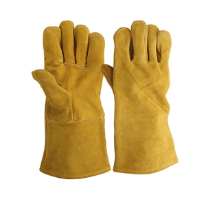 Nouveaux gants de soudure en cuir pour l'extérieur, tendance, marque privée, respirants, de sécurité, de qualité supérieure - Product Image 5
