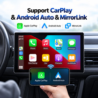 Autoradio Android universel 2 DIN 13,3 pouces avec CarPlay, navigation GPS, processeur 8 cœurs, 4G/WiFi, unité centrale double DIN