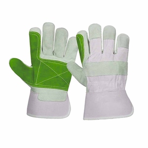 Gants de travail en cuir de vachette renforcé, résistants à la chaleur et aux étincelles, pour les travaux de construction, le jardinage et la maintenance. - Product Image 3