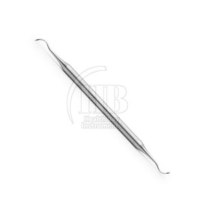 Curetas Quirúrgicas Dentales Manuales de Precisión, Instrumentos de Raspado para Cirugía Oral Ergonómicos Reutilizables de Acero Inoxidable Profesional - Product Image 2