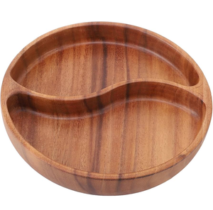 Plateau de service rond décoratif fait main moderne et multifonctionnel pour fruits secs par UF INTERNATIONAL Crafts - Product Image 1