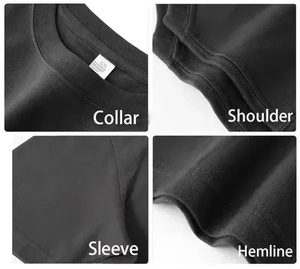 Camiseta de Manga Corta para Hombre, Diseño 2026, Cuello Redondo, 100% Algodón, Corte Ajustado, Color Liso, Tejido de Punto, Tinte Uniforme - Product Image 3