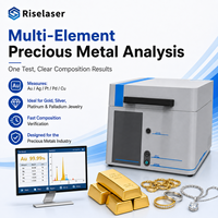 Analizador de Oro XRF, Máquina de Prueba de Pureza de Oro para Joyería, Análisis de Plata, Platino y Paladio con Cámara HD RAY3000