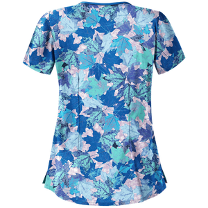 Uniformes de Enfermería Elásticos Unisex con Estampado Floral de Alta Calidad, Antiarrugas, con Excelentes Técnicas de Impresión - Product Image 6