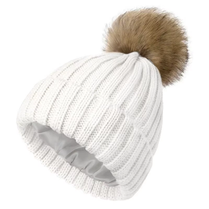 Gorro de Punto Liso, Tejido Suave, Flexible y Cómodo, Accesorio para el Cabello de Uso Diario - Product Image 3