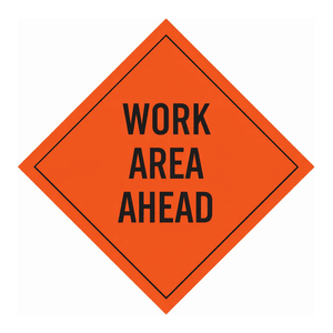 Panneau de signalisation de sécurité pliable Brady pour intérieur/extérieur en PVC et métal, 36x36 pouces - Product Image 3