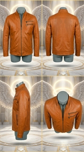 Chaqueta de Moda para Hombre con Cierre de Cremallera, Ropa Casual - Product Image 6