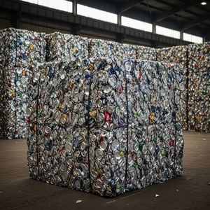 Matériaux de recyclage de canettes de boissons post-consommation avec ferraille d'aluminium UBC, balles triées propres, emballage en vrac pour l'exportation, prêt pour les recycleurs de métaux - Product Image 3