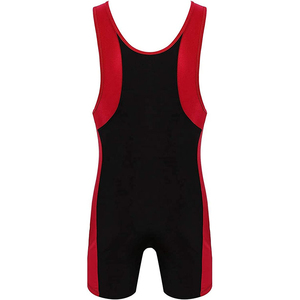 Combinaison de lutte pour homme, ajustée, extensible, en spandex et polyester, vêtements de sport compressifs, vêtements d'entraînement de lutte pour adulte, vêtements de sport pour homme - Product Image 2