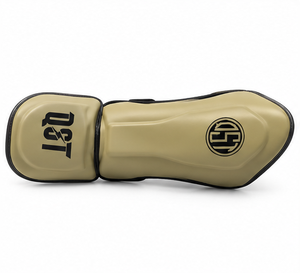 Protège-tibias de boxe en cuir PU rembourrés, réglables et légers, pour la protection des jambes et des voûtes plantaires, idéaux pour le MMA (vente en gros) - Product Image 2