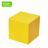 Juego de Juguetes Matemáticos Base Diez con Bloques de Mil Unidades