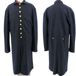 100% Wool Eco-Friendly Breathable Long Historical Frock <b>Coat</b> Men Single Breasted Knitted American Reproduction 19th <b>Coats</b> - Product Image 5