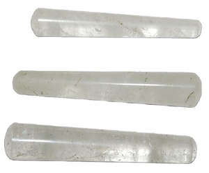 Point de massage en cristal de quartz lisse personnalisé naturel en gros artisanat de pierre semi-précieuse pour la guérison - Product Image 1