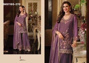 Premium Collection NC Moss with <b>Beads</b> work Cut-Border Readymade Plazzo-Suit-Dupatta Collection Online Shopping India - Product Image 6