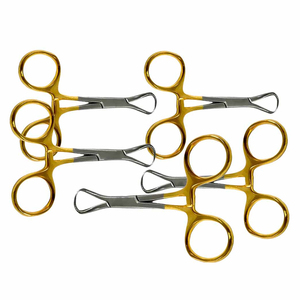 Bellucci Stainless Steel Micro Ear Scissor 8cm Shaft 0.8x4mm Blade Straight Left Right Angled Delicate Ent Surgical <b>Instruments</b> - Product Image 6