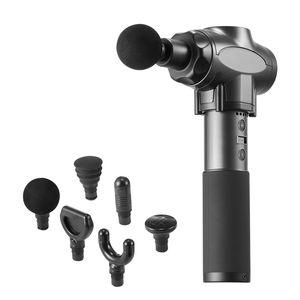 Pistola per Massaggio Profondo dei Tessuti con 9 Livelli di Velocità e 6 Testine Massaggianti, Batterie 24V 2500mAh, Massaggiatore Muscolare a Percussione per Atleti - Product Image 1