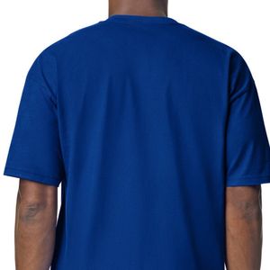 เสื้อยืดผู้ชายทรงหลวม รุ่น Deep Royal Maxweight ผ้าคอตตอนพรีเมียมเนื้อหนา คอกลม แขนสั้น สไตล์ลำลอง - Product Image 5