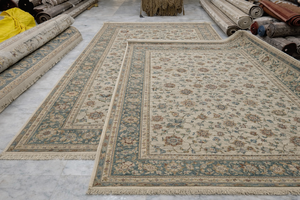 พรมทอมือลายสัตว์พิมพ์สีสันสดใสจากขนสัตว์/ไหมตุรกี  แบบปมถัก  รักษ์โลก ไม่ลื่น  ขนสั้น - Product Image 4