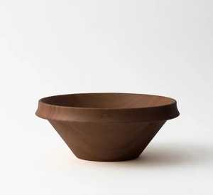Grand saladier en bois d'acacia, bol de service multi-tons à grain naturel, fait main, bol à fruits rond, vaisselle durable pour la maison - Product Image 6