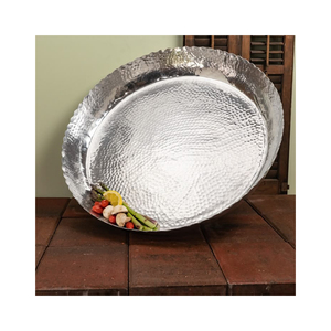 Bandeja de Servicio de Metal Personalizada para Dulces y Bocadillos, Plato Decorativo Moderno para Alimentos, Nuevo Diseño, Bandeja para Servir Té, Café y Postres - Product Image 5