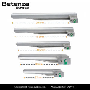 Set de Laringoscopio de Fibra Óptica Miller, Instrumentos de Anestesia de Acero Inoxidable de Calidad Alemana, Laringoscopio Miller - Product Image 5