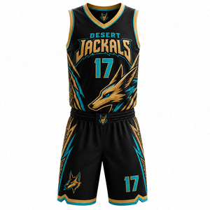 Uniformes de basket-ball pour hommes, logo de l'équipe, uniforme de basket-ball universitaire, prix bas, maillot et short de basket-ball - Product Image 2