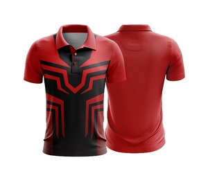Quick Dry Gaming Polo Shirt with Custom Design Printing Manufacturer Supplier Durable Stitching for Men Women Youth Quick-Dry - Product Image 1
