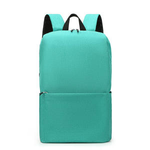 Solid Color Unisex Oxford Sports <b>Backpack</b> Zipper Polyester Custom Logo <b>Large</b> Capacity Multi-functional <b>School</b> Travel Bag - Product Image 6